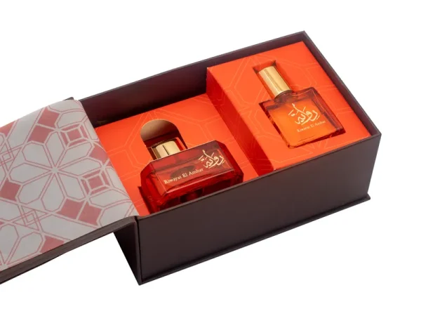 Afnan Riwayat El Ambar EDP For Women 50ML Set - Image 2