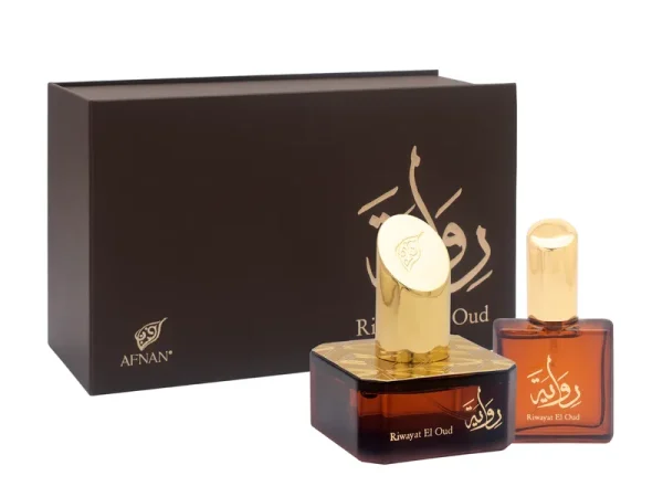 Afnan Riwayat El Oud EDP For Women 50ML Set - Image 3