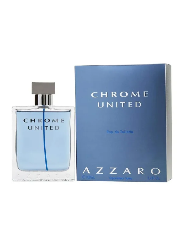 Azzaro Chrome United EDT For Men 100ML - Image 3