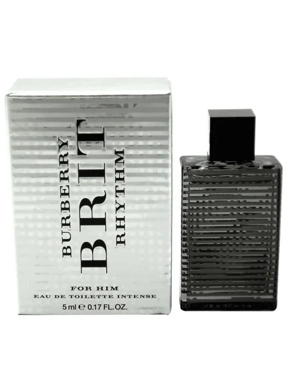 Burberry Brit Rhythm Intense EDT For Men 5ML Mini - Image 3