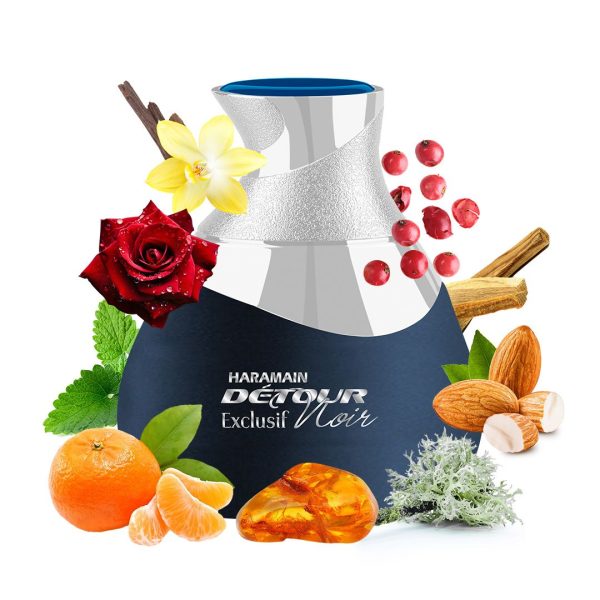 Al Haramain Detour Noir Exclusif EDP Unisex 100ML - Image 2